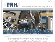 Tablet Screenshot of frmitalia.com